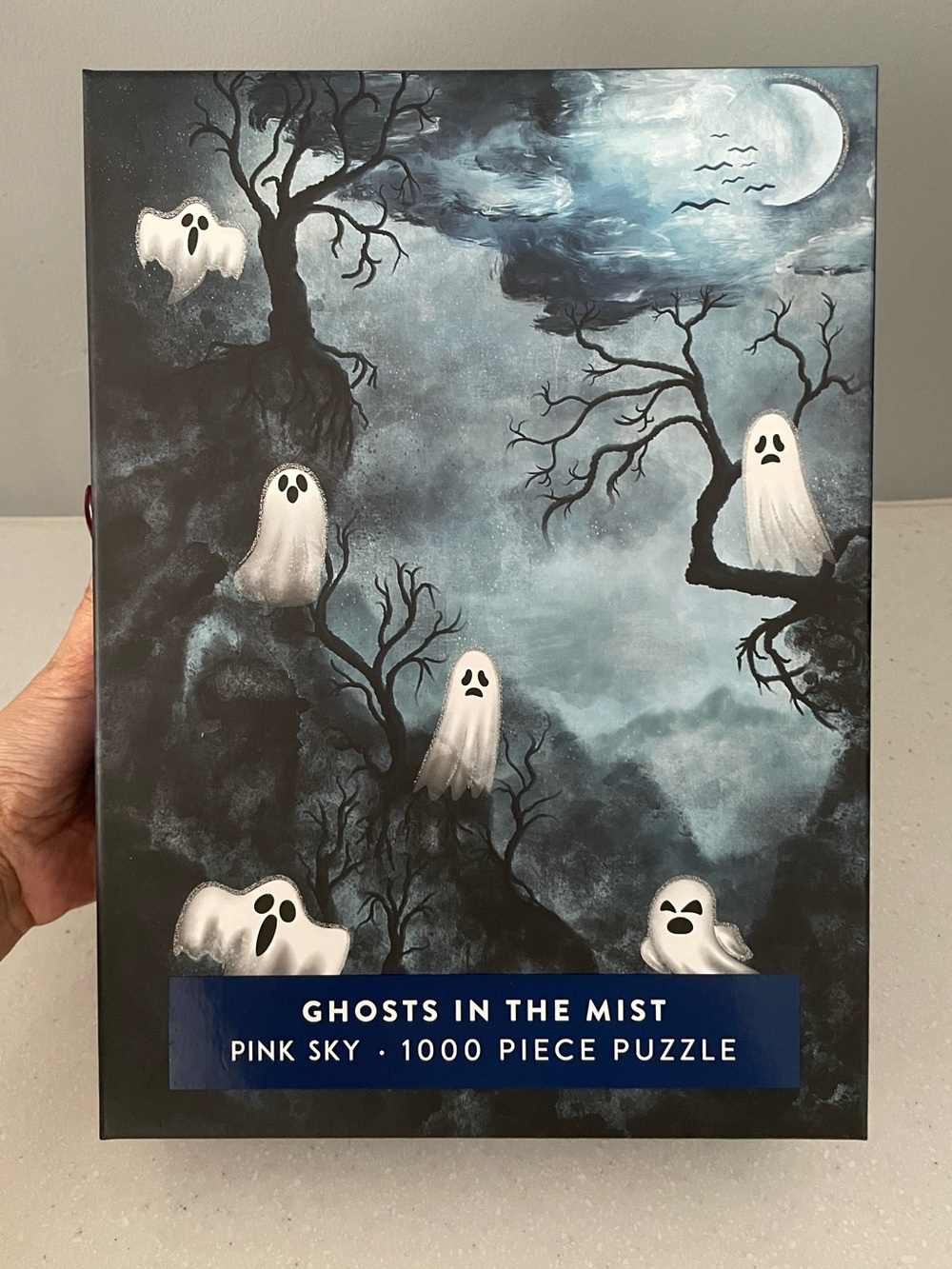 Pink Sky - 1000 Piece Puzzle // Ghosts in the Mist